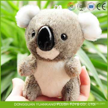 Fábrica OEM aceitar mini pelúcia koala urso chaveiro brinquedo